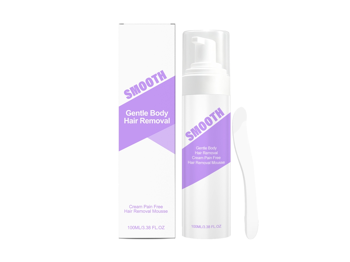Mousse Depilatória Hidratante com Espuma Fina para Remoção de Pelos em Múltiplas Áreas LAXISCREED