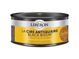 Cera Liberon Black Bison Medium Oak 500 Ml Pasta Nutritiva Para Madeira