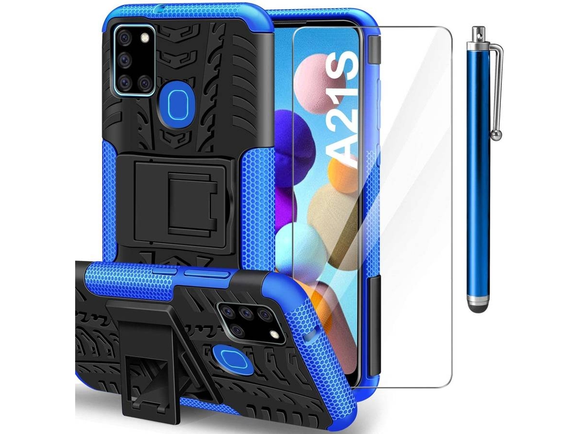 Capa Samsung Galaxy A21s HONGWE. Azul