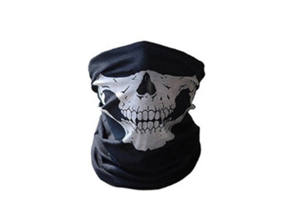 Máscara Meia Face Skeleton Multifuncional