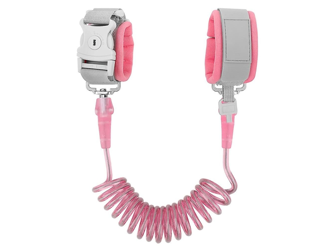 Guia Infantil Para Bebês E Crianças Pequenas, Guia De Pulso Anti-perda Com Trava De Segurança, Guia Com Pulseira De Segurança - Bocal Raso Para P