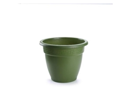 Maceta redonda 18 cm verde