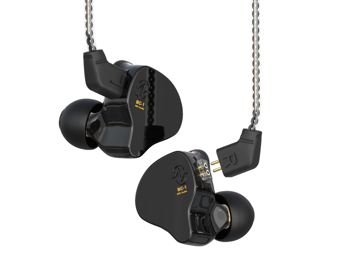 Auriculares Intrauditivos Ccz Melody Com Cancelamento De Ruído, Som Hi-fi E Com Fio Para Palco