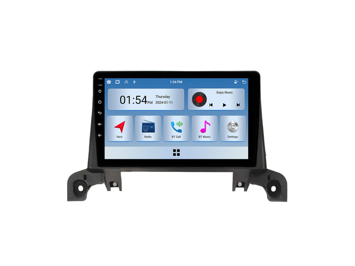 Rádio Estéreo Automóvel com Gps Carplay Android Auto para Peugeot 3008 5008 2016-2020 ROVERONE