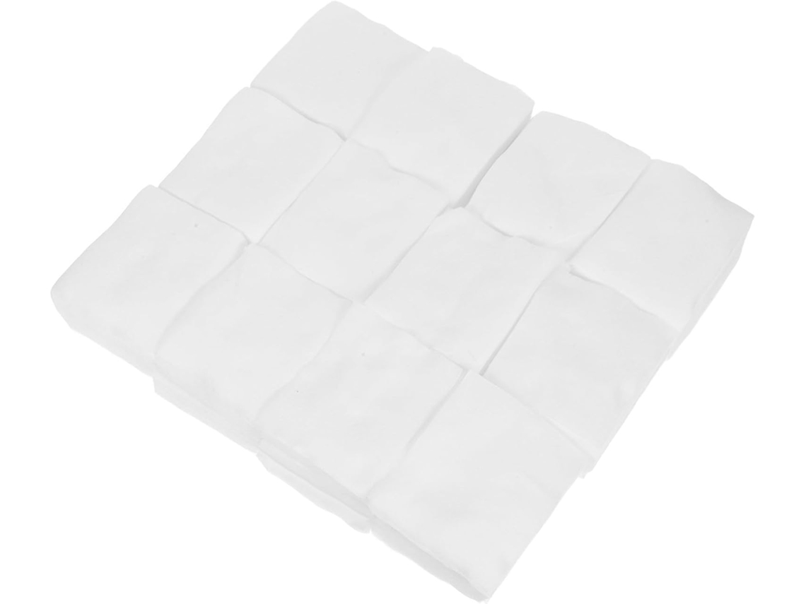 Discos de algodão branco de alta absorção para remover maquiagem, 2400 unidades, para cabelos finos e grossos.