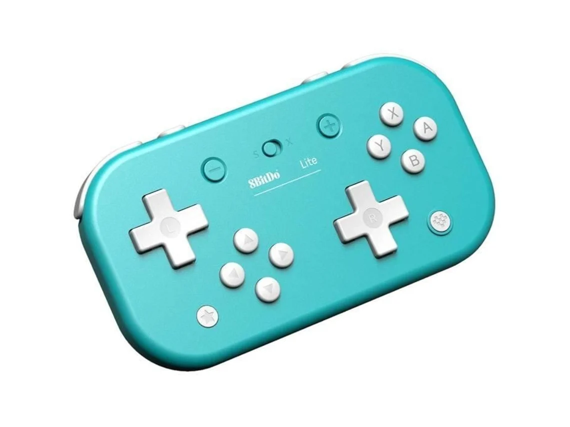 Controlador Bluetooth 8Bitdo Lite Turquesa para Switch Lite Switch e Windows JUST FOR GAMES