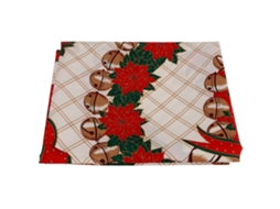 Mantel De Natal De Poliéster Impreso Anti-manchas Para Mesa De Jantar, Decoração Para Lar, Cozinha E Festas
