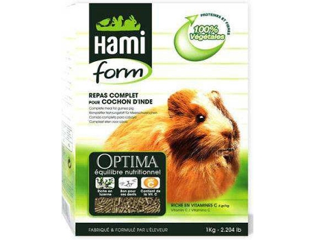 Ração para Porquinhos da Índia  (1 Kg)