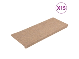 Stair Mat, Stair Mats Vidaxl Bege Tecido (65 X 24.5 X 3.5 Cm)