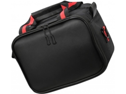 Bolsa organizadora de ferramentas em fibra de vidro para armazenamento e transporte de ferramentas.