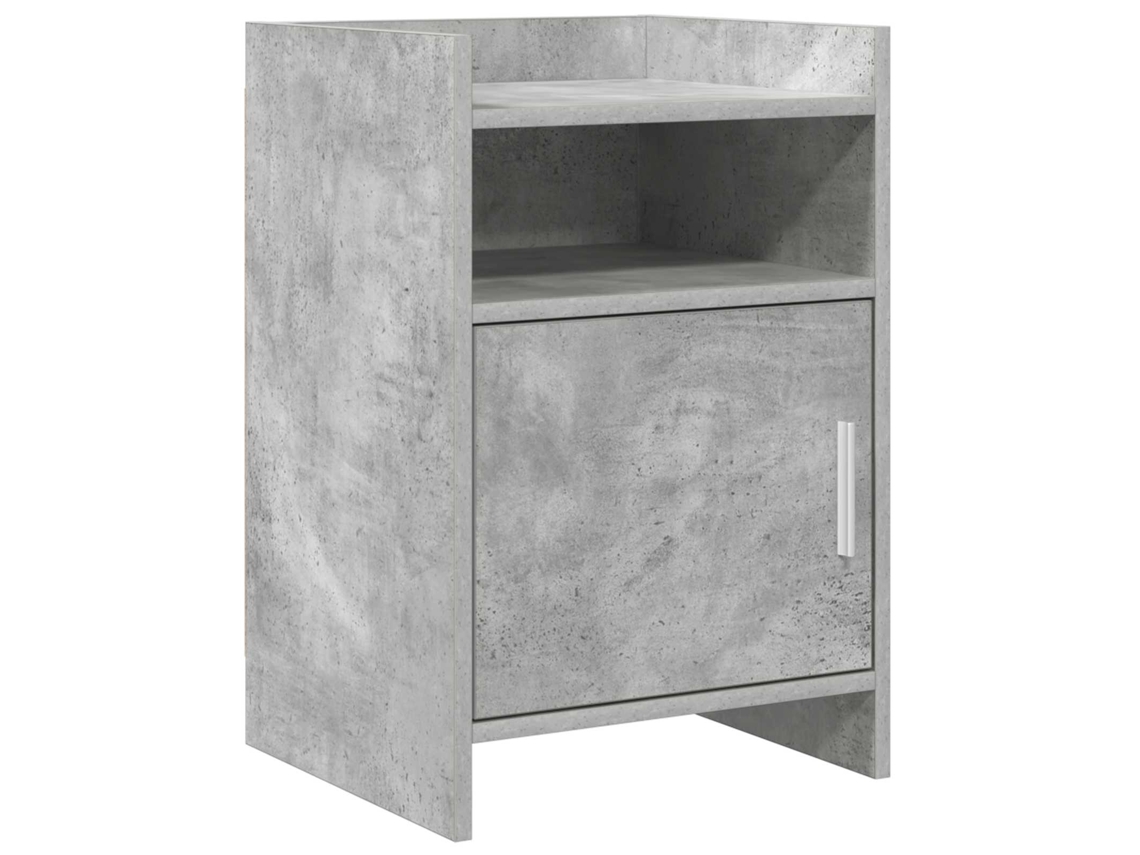Vidaxl Mesas De Cabeceira Cinzento Cimento 40 X 36 X 60 Cm