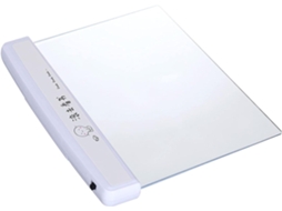 Luminária De Leitura Led Ftvogue, Portátil, Em Abs, Alimentada Por Bateria Com Botão De Pressão, Compacta, Para Mesa