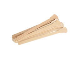 2026 10 Espátulas de Cera de Madera Desechables para Máscaras Faciales Y Depilación Con Crema