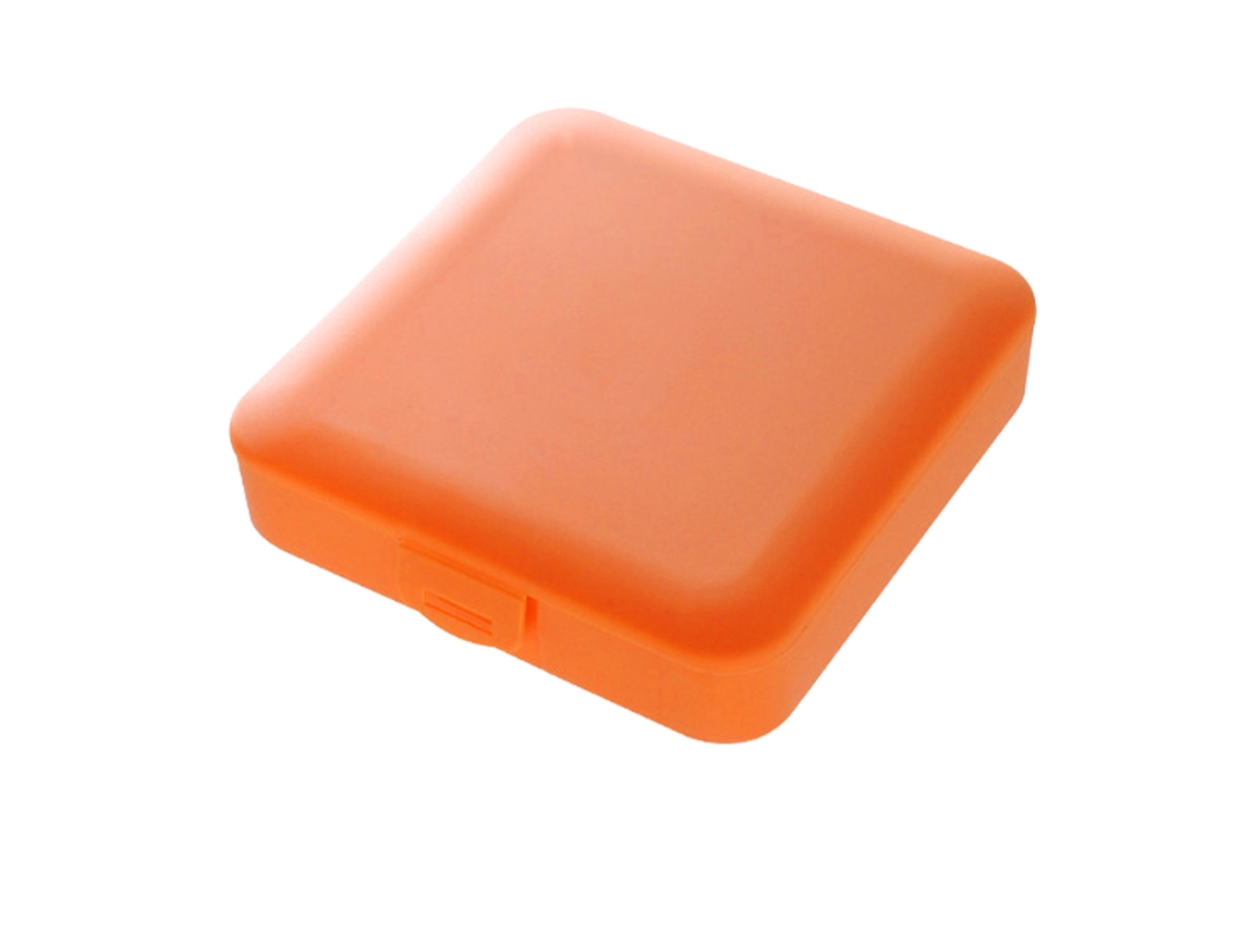 Caixa de armazenamento de absorventes sanitários portátil Laranja S/MARCA
