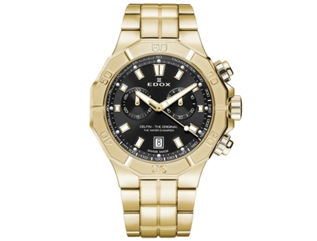 Relógio Edox Swiss® Delfin The Original Chrono 10113 37jm Nid
