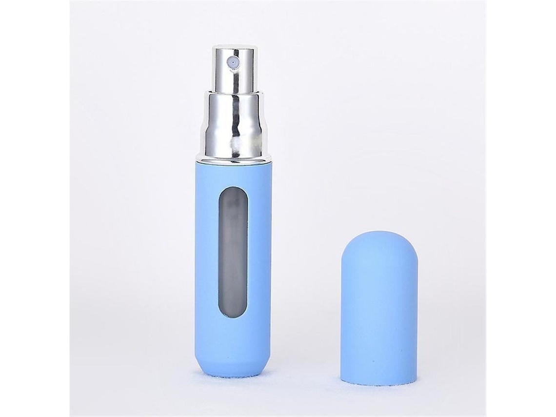 Garrafa de Perfume com Sprayer Recarregável Mini Viagem 5ml Cor Macaron Portátil