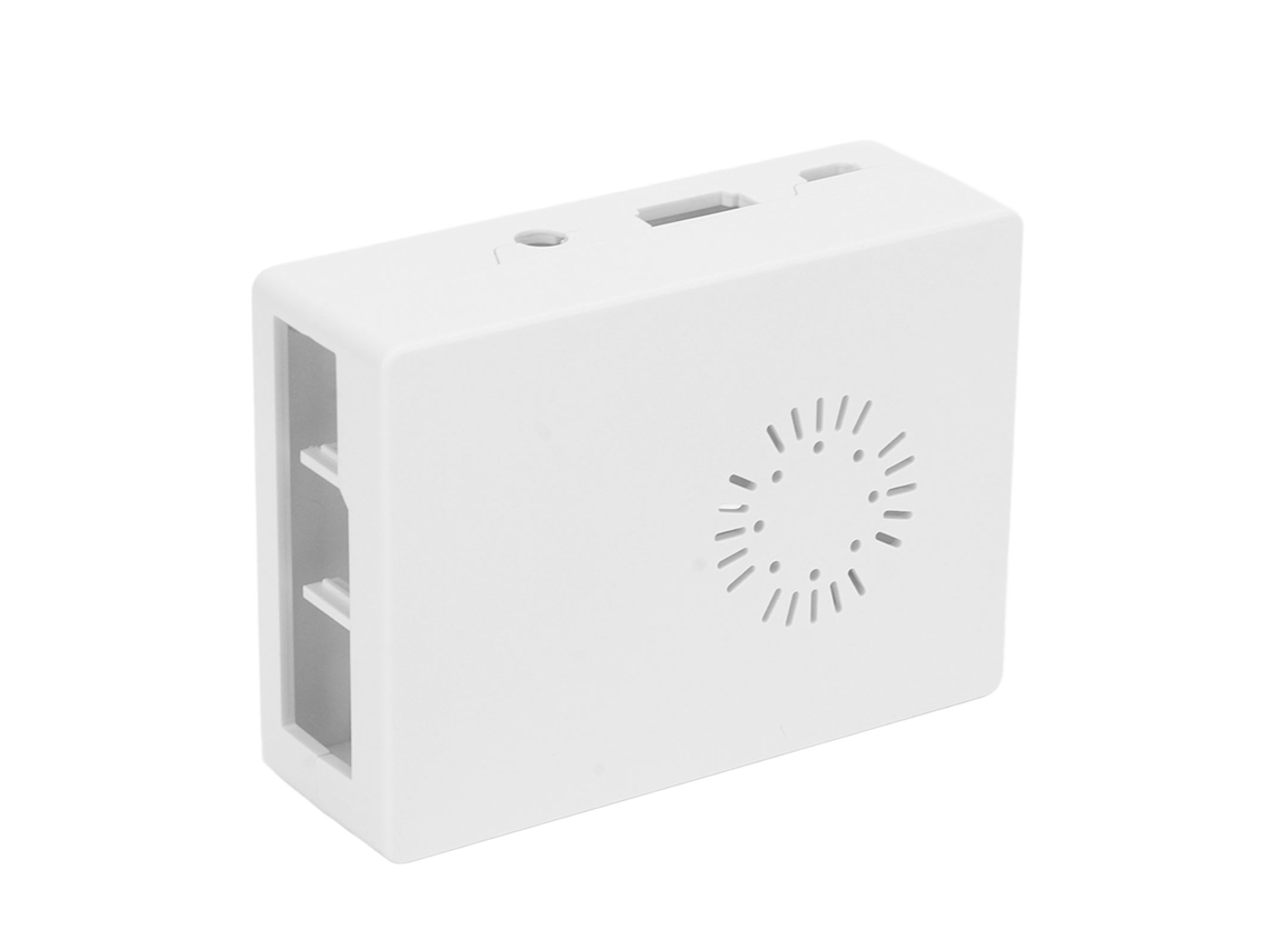 Laxiscreed Câmara De Proteção Abs Flame-retardante E Sem Rebarbas Para Raspberry Pi 3 Model B+