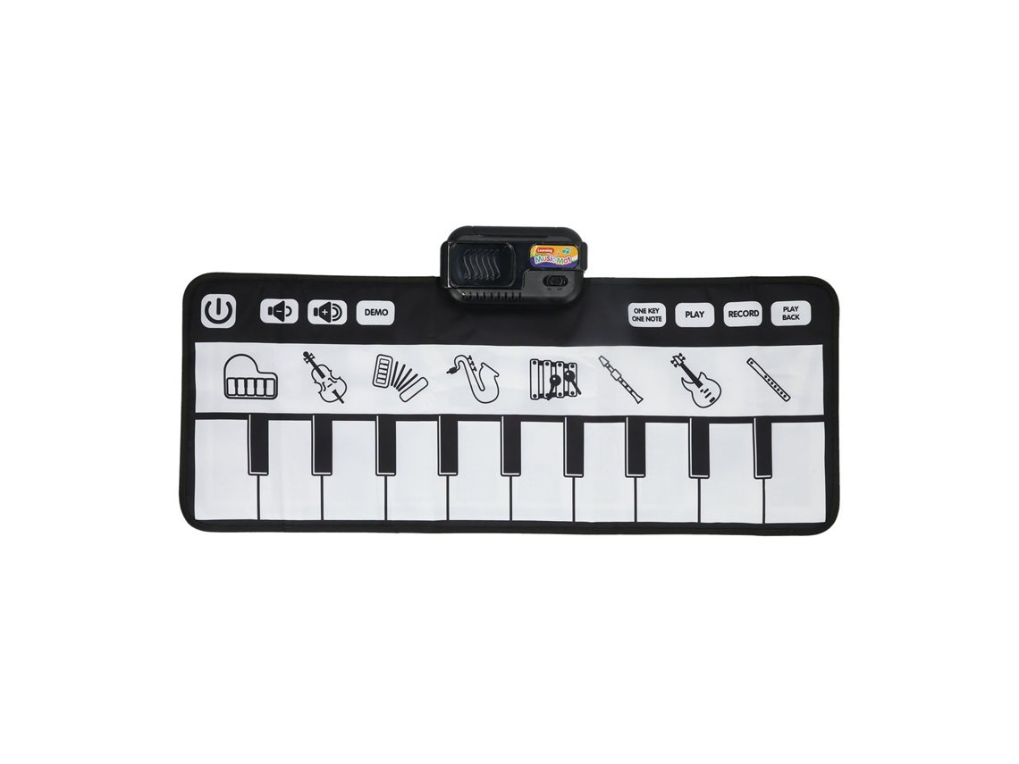 Ats tapete Musical para Crianças Piano Teclado no Chão Brinquedo Educatsivo 80x30cm