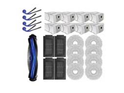 25pcs Spare Parts For T30c Omni T30c Pro Omni Vacuum Cleaner Main Brush Mop Pads Dust Bag Side Br
