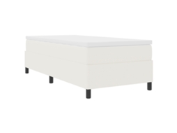 Conjunto 1 Cama Box Vidaxl Creme Cordão (90 X 200 Cm)