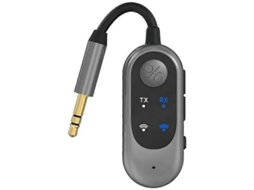 Adaptador De Áudio Sem Fio Para Som Automotivo W10, 2 Em 1, Com Receptor E Transmissor Bluetooth 5.3.