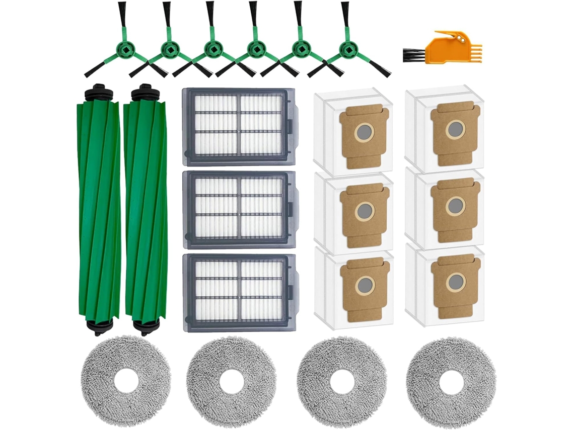 Kit De Substituição Para Irobot Roomba 505/405 Plus Combo Acessórios Para Aspirador Robô (22 Peças) Cuich