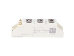 MÓDULO Tiristor SKKT106/16E 1600V 106A Placa de Controle de Silício Controlado