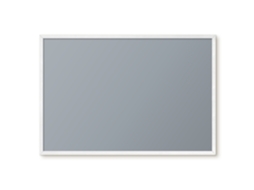 Magnetic Glass Board Dark Orange For The Hall Espelharte (60x40 Cm)