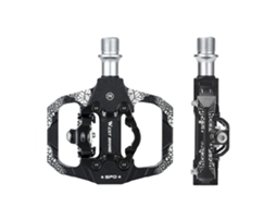 Pedais De Bicicleta West Biking Mtb Dual Platform Clipless Com Rolamento Selado Para Mountain Road Bikes