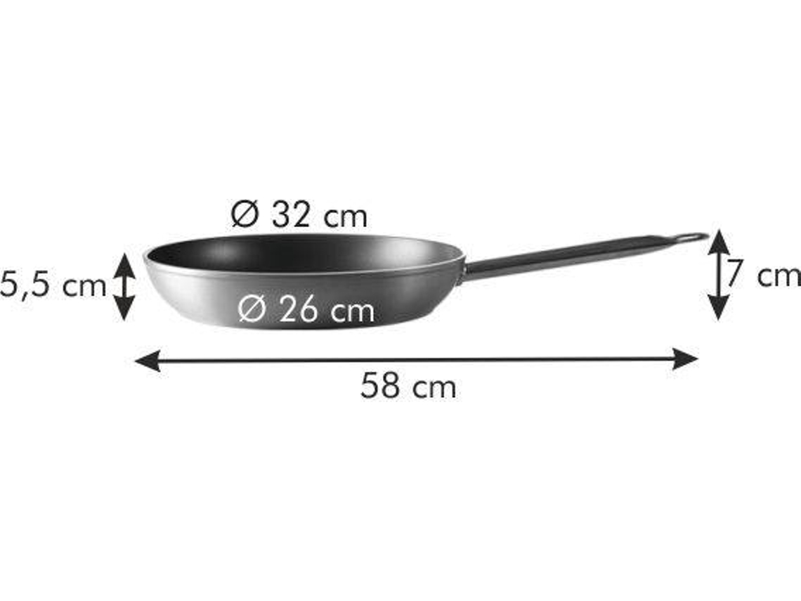Frigideira TESCOMA Grandchef 32 cm cabo longo