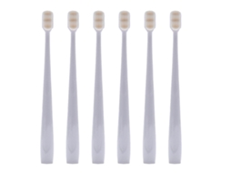 Escova de Dentes Extra Macia para Adultos Pacote com 6 Escovas de Dentes Manuais para Proteger Gengivas Sensíveis