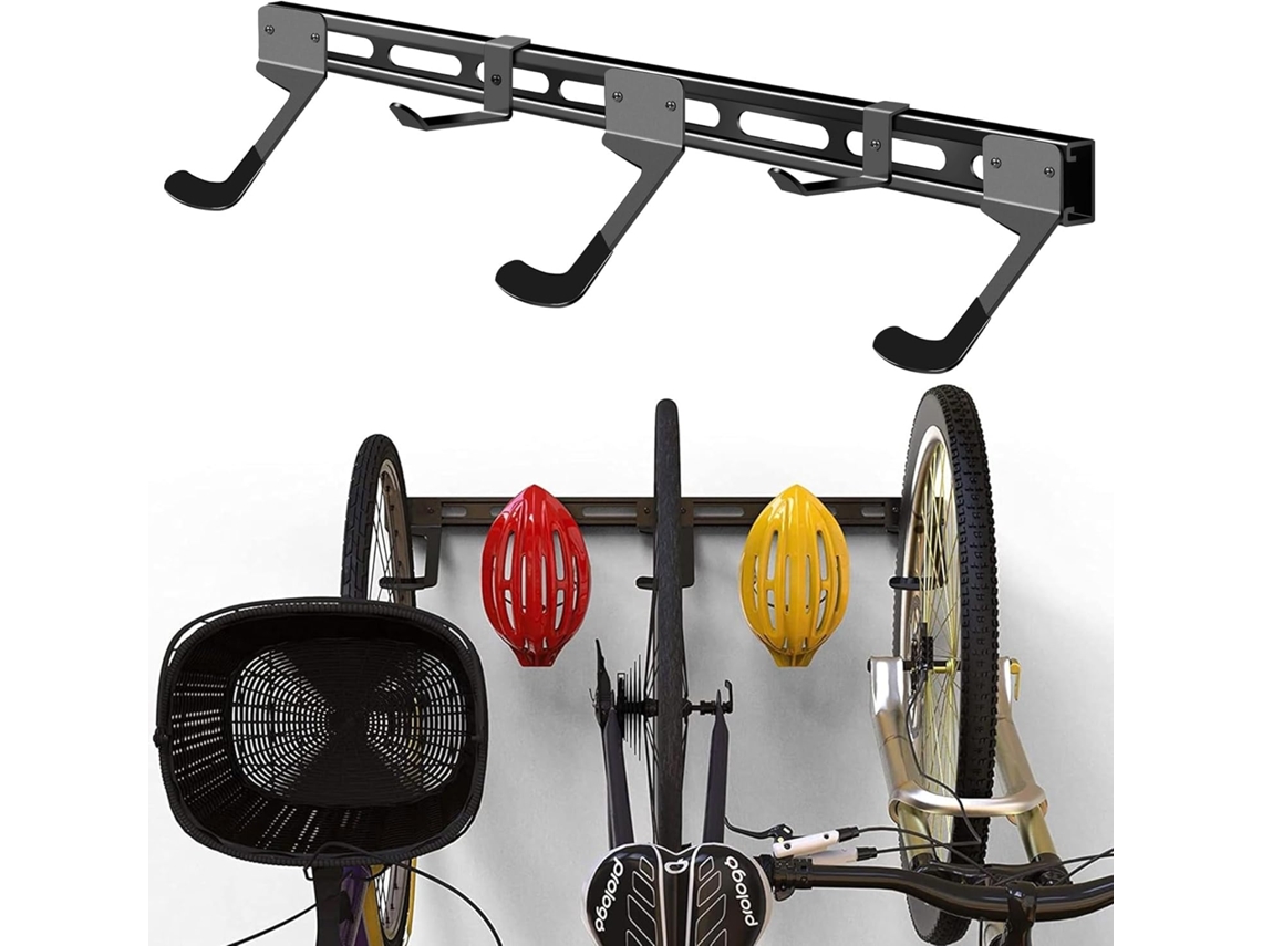 Support Mural Vertical Réglable Pour Vélos, Rangement Multiple, Vtt, Vélo Électrique
