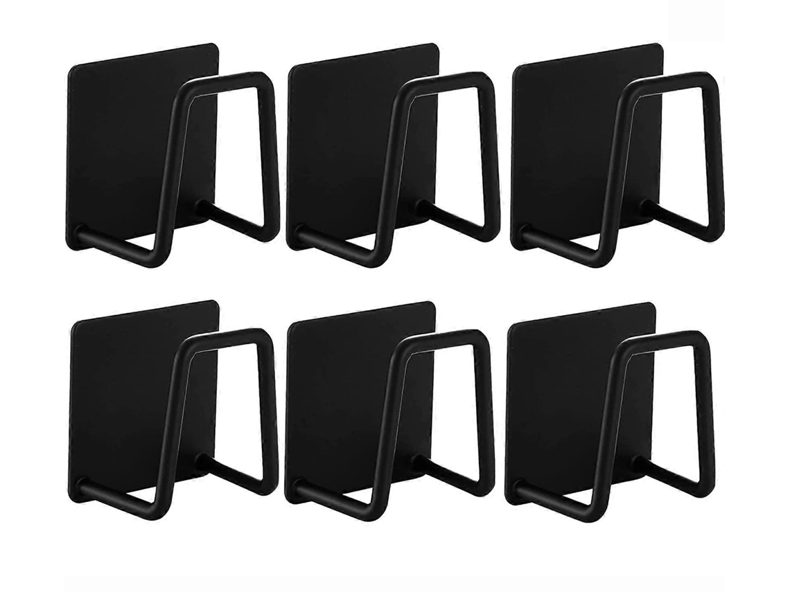 6 Portavasos de Esponja Autoadesivos para Cozinha Portavasos de Fregadeiro com Tampa e Porta tábuas de Corte