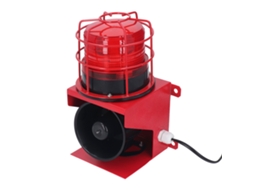 Alarme Sonoro Visual Industrial Alto Poder 115db Dc24v