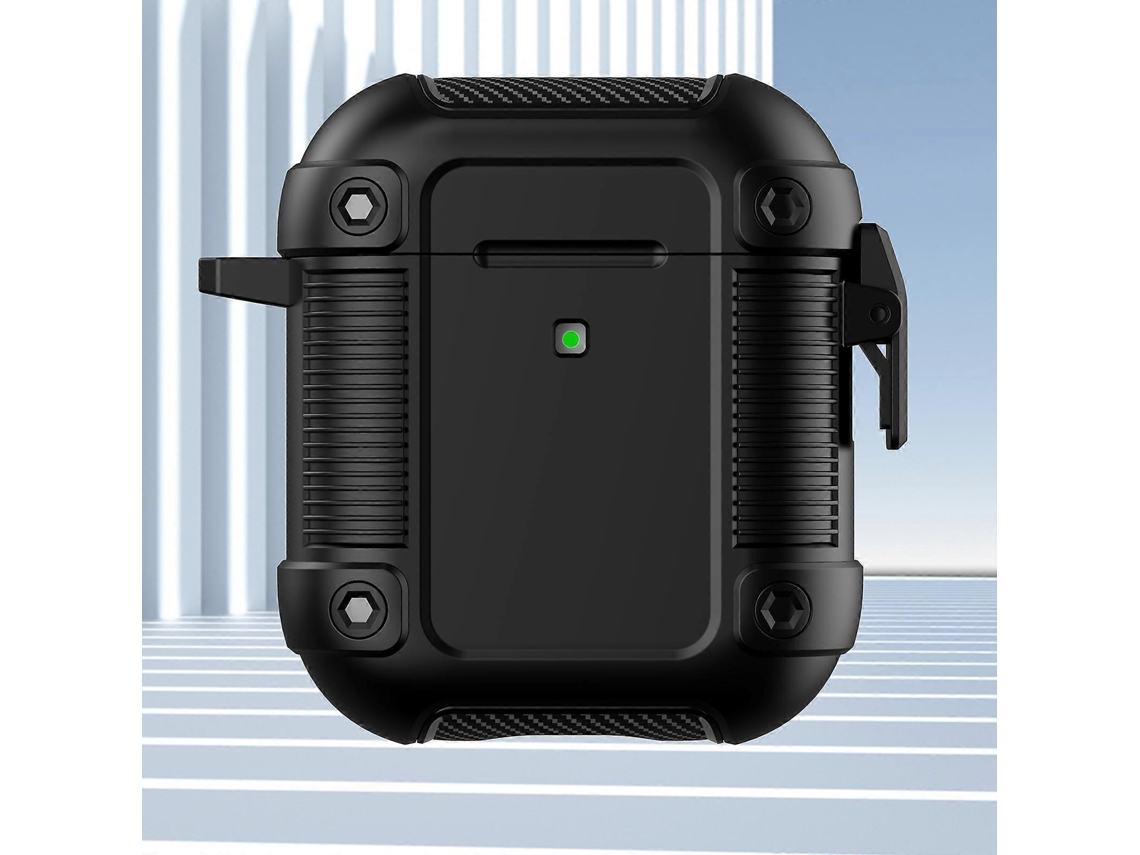 Capa Protetora Tank Tpu+pc para Fones de Ouvido Sem Fio Airpods 2 GIECY
