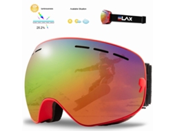 Óculos de Esqui Óculos de Neve para Snowboard para Homens, Mulheres, Adultos e Jovens Antiembaçante, Proteção Uv 100% Estilo 1 BRILVIBERA