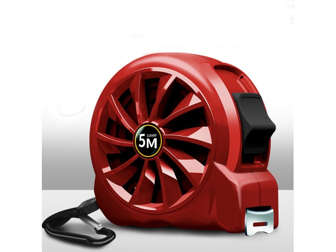 Fita Métrica 5m Vermelha Aquaforge