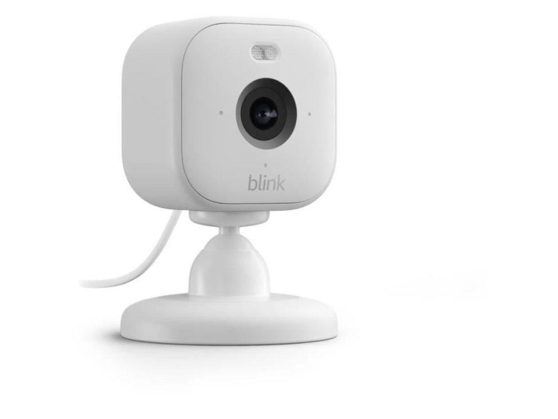 Câmera - Blink Home Security - Mini 2 Em 1 - Branca E Preta