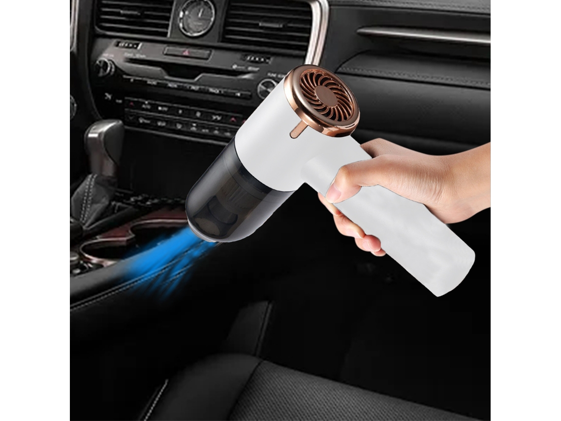Aspirador de Carro Sem Fio com Sucção Poderosa