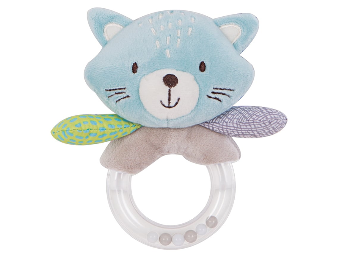 Chocalho de Peluche KIKKABOO Kit The Cat