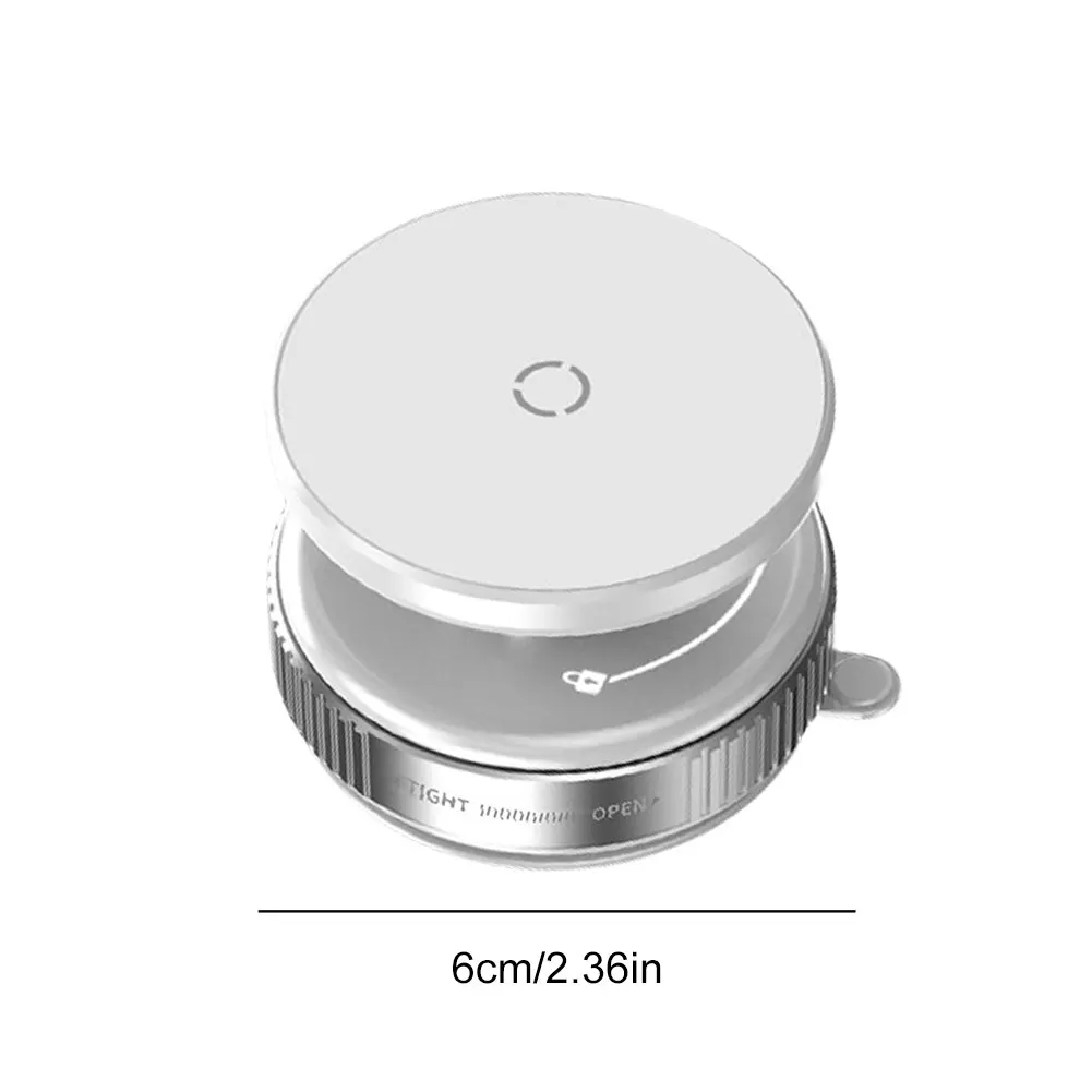 Suporte Magnético Para Celular Magsafe Com Ventosa E Rotação De 360° Para Carro, Compatível Com Iphone.