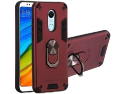 Capa Xiaomi Redmi 5 Plus HONGWE. Robusta Bordô