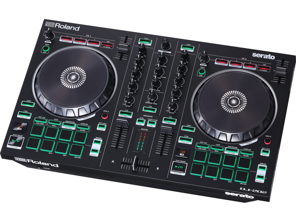 Roland Dj-202 Bcontrolador Dj/B com Caixa Ritmos Aira