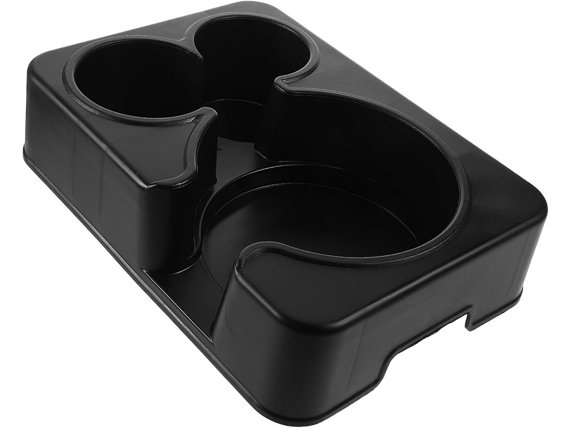 Organizador De Porta-copos Para Carro Com 3 Compartimentos E Suporte Para Garrafas Antiderrapante.