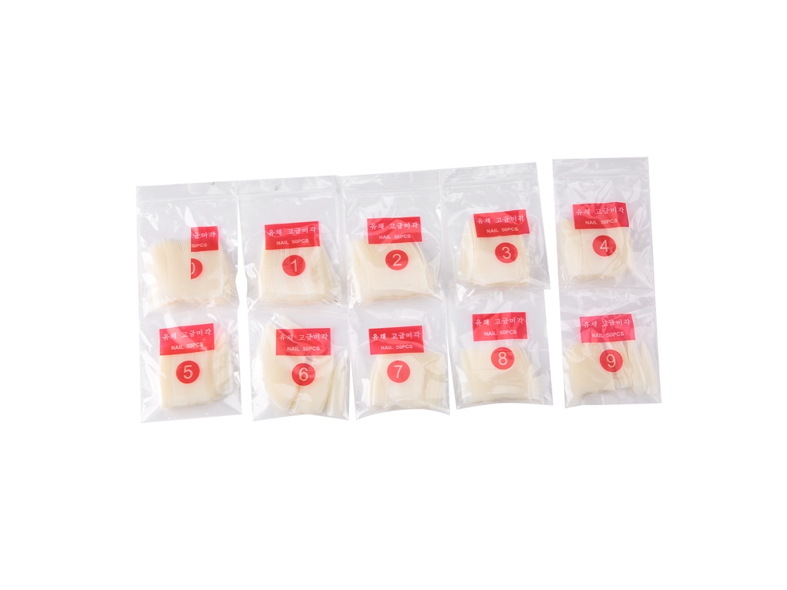 500pcs/set Dicas De Unhas Falsas Longas Pontudas Para Extensões De Unhas Naturais Art (natural)