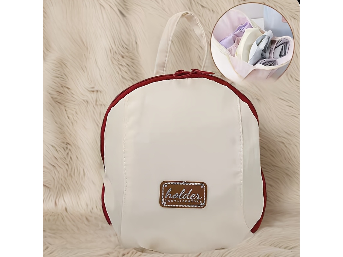 Acessórios De Viagem: Uma Bolsa Organizadora Três Em Um Para Roupas Íntimas, Meias E Calcinhas, Essencial Para Viagens A Negócios