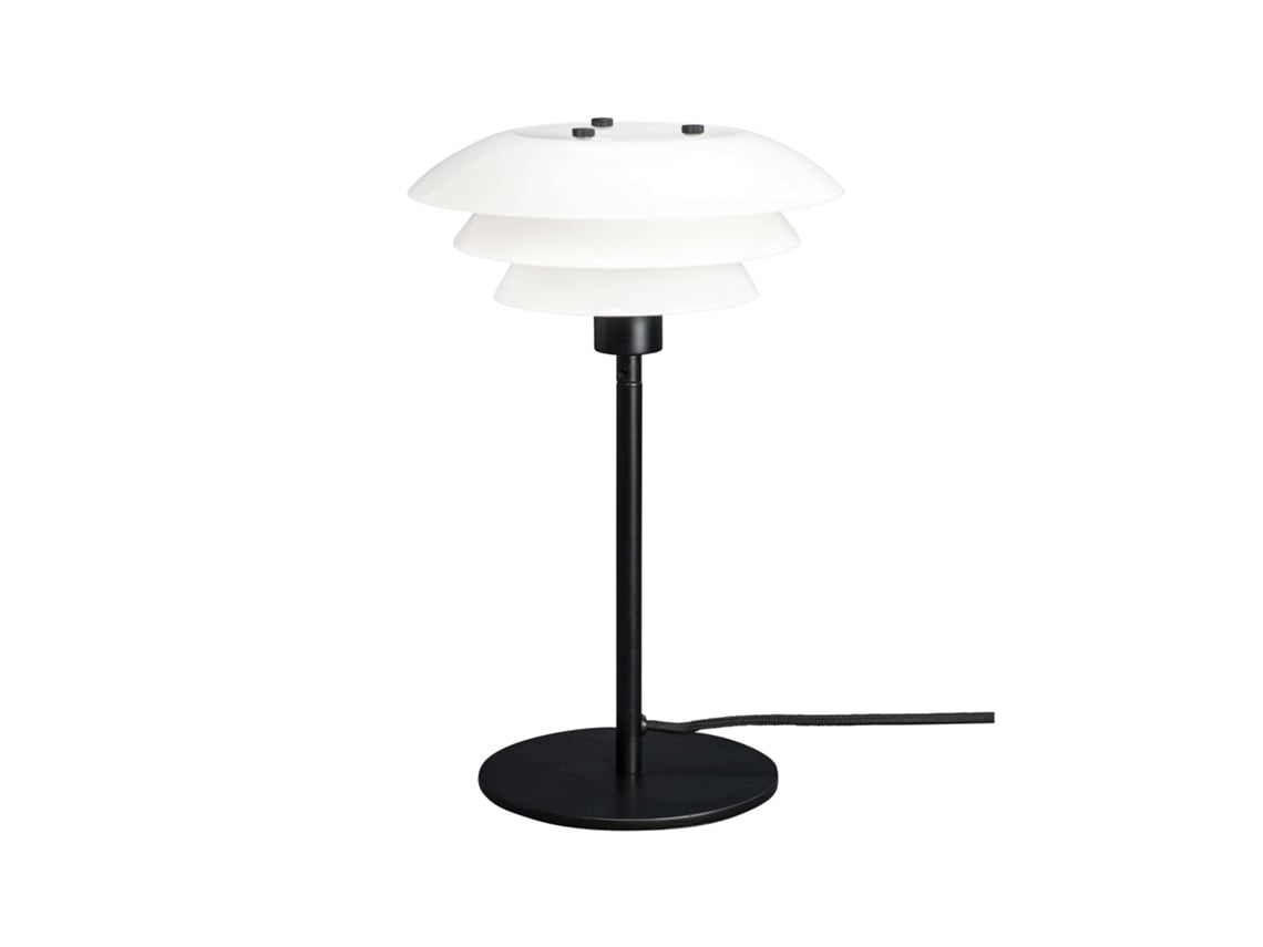 Lâmpada de mesa DL20 opalina/preta DYBERG LARSEN