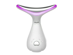 Terapia De Luz Vermelha Para Rosto E Pescoço Bastão De Massagem Facial Dispositivo Multifuncional De Cuidados Faciais De Beleza Estilo Yizhood