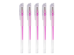 10pcs Caneta Marcadora De Tatuagem Lavável Para Sobrancelha Microblading Posição De Beleza Rosa