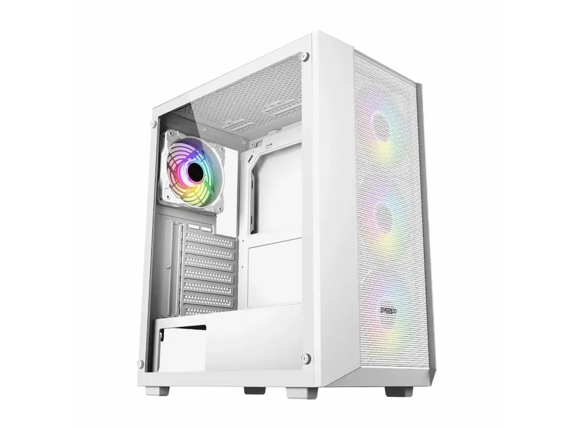 Pc Gaming Ronin Shiro A55 Rtx56 (amd Ryzen 5 5500 - Rtx 5060 White - Ddr4 16gb - 1tb Ssd - Wifi - Windows 11 Pro)